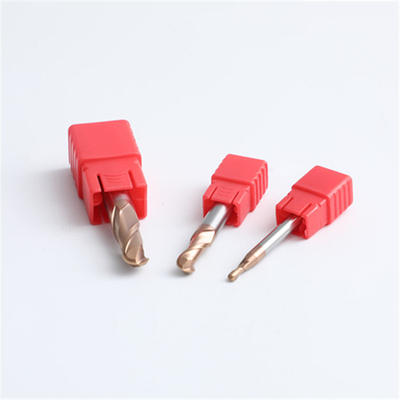 Extremo sólido Mills Hrc de la nariz de la bola de las flautas D6R3 del carburo de tungsteno 2 65 SX