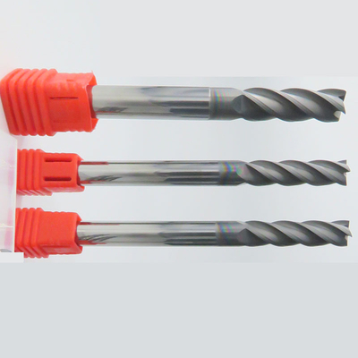 Grafito de Mills Long Flute Squares For del extremo de Diamond Coated Carbide 6m m