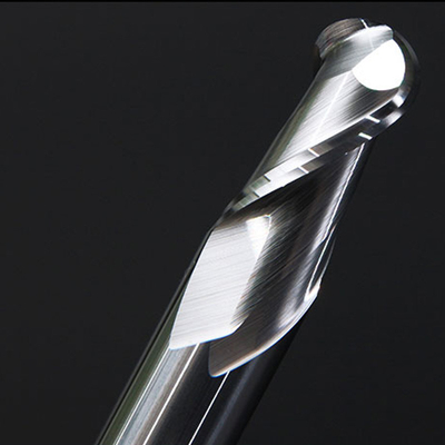 Especificación de los molinos de extremo sólidos de la nariz de la bola del carburo de tungsteno para el aluminio