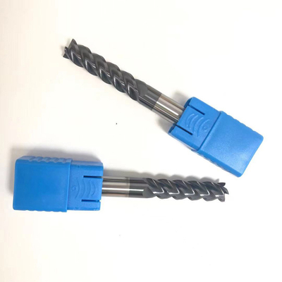 Molinos de extremo sólidos de la flauta del carburo de tungsteno 2 6m m para de acero templado