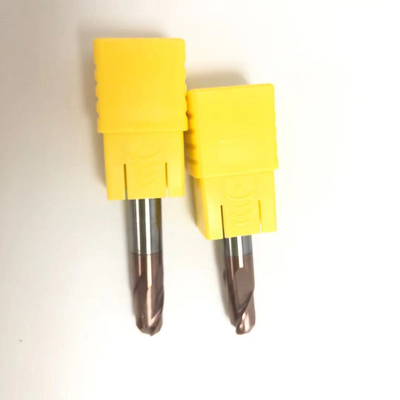4 acero de Mills For Steel For Hardened del extremo del carburo de tungsteno de la flauta D8