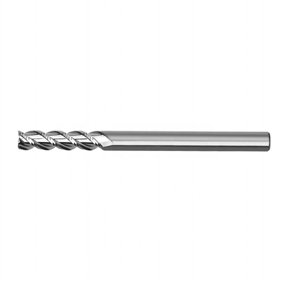 2 extremo Mills Without Coating For Aluminum del carburo de tungsteno de las flautas D8